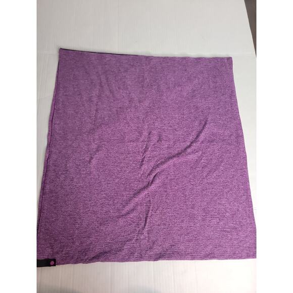 Lululemon OS Snap Scarf Wrap Infinity Heather Purple One Size Womens Athleisure - Picture 6 of 10